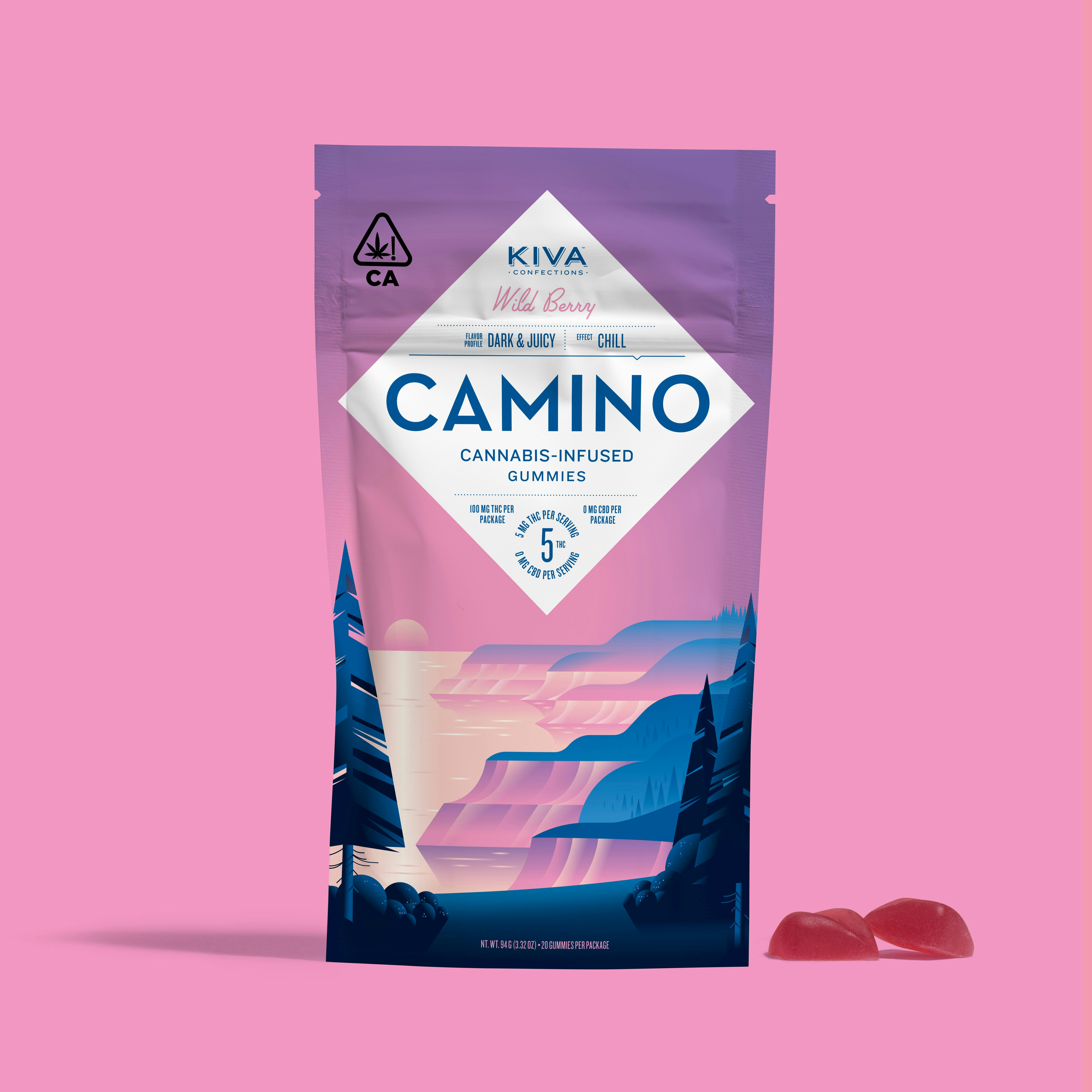 Camino Wild Berry Weed Gummies