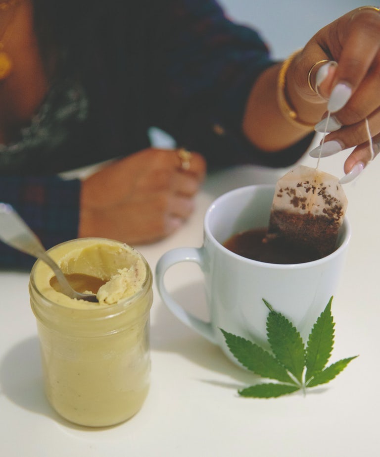 how to make tea with cannabis