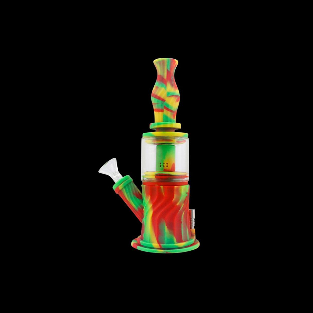 4-in-1 Multifunction Silicone Water Pipe