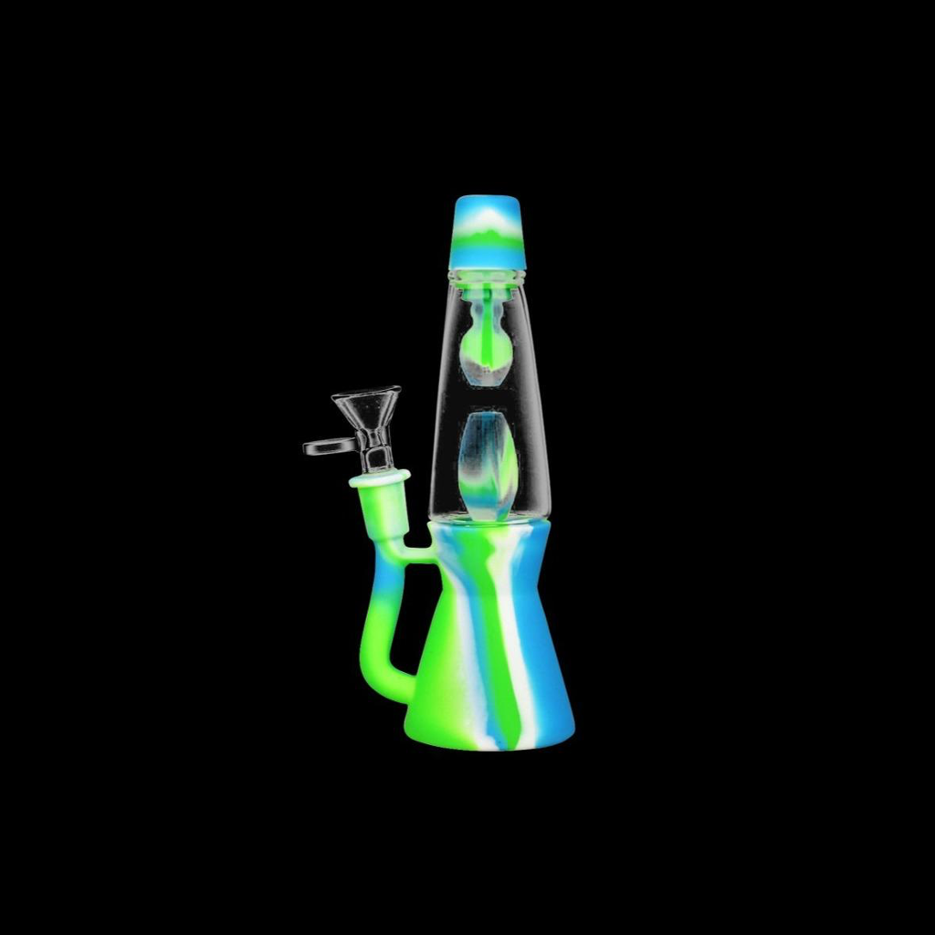 Lava Lamp Silicone Water Pipe