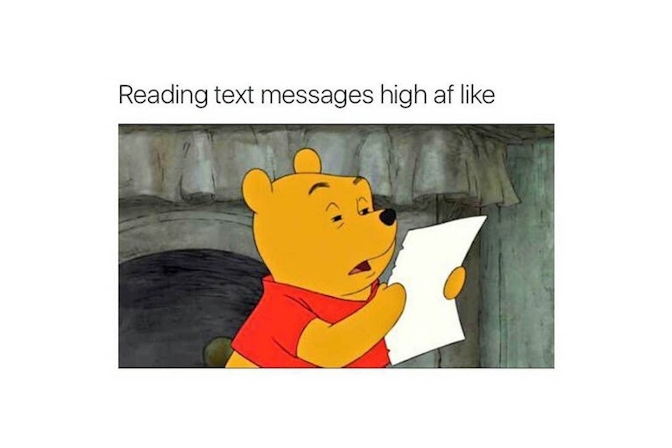 pooh weed meme