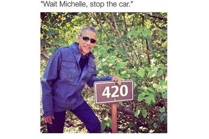 Obama Weed Meme