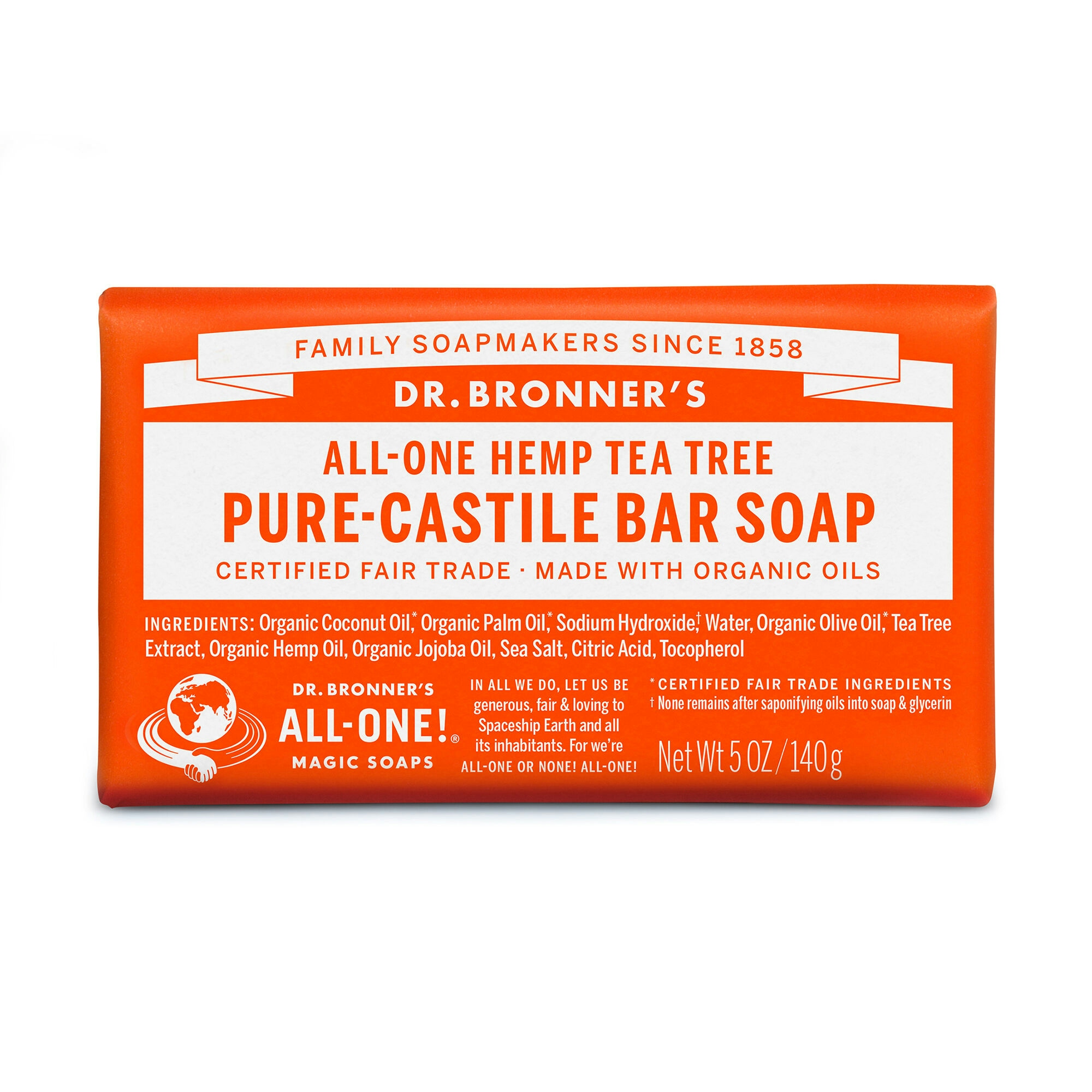 Hemp Tea Tree Pure-Castile Soap