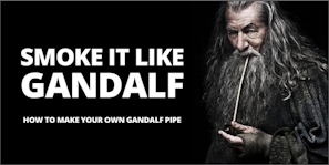 Make Your Own ‘Gandalf’ Wooden Pipe