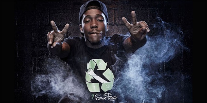 rappers with a weed brand: 7. Dizzy Wright