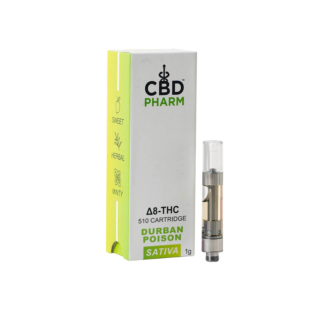 Durban Poison Delta 8 Vape Cartridge