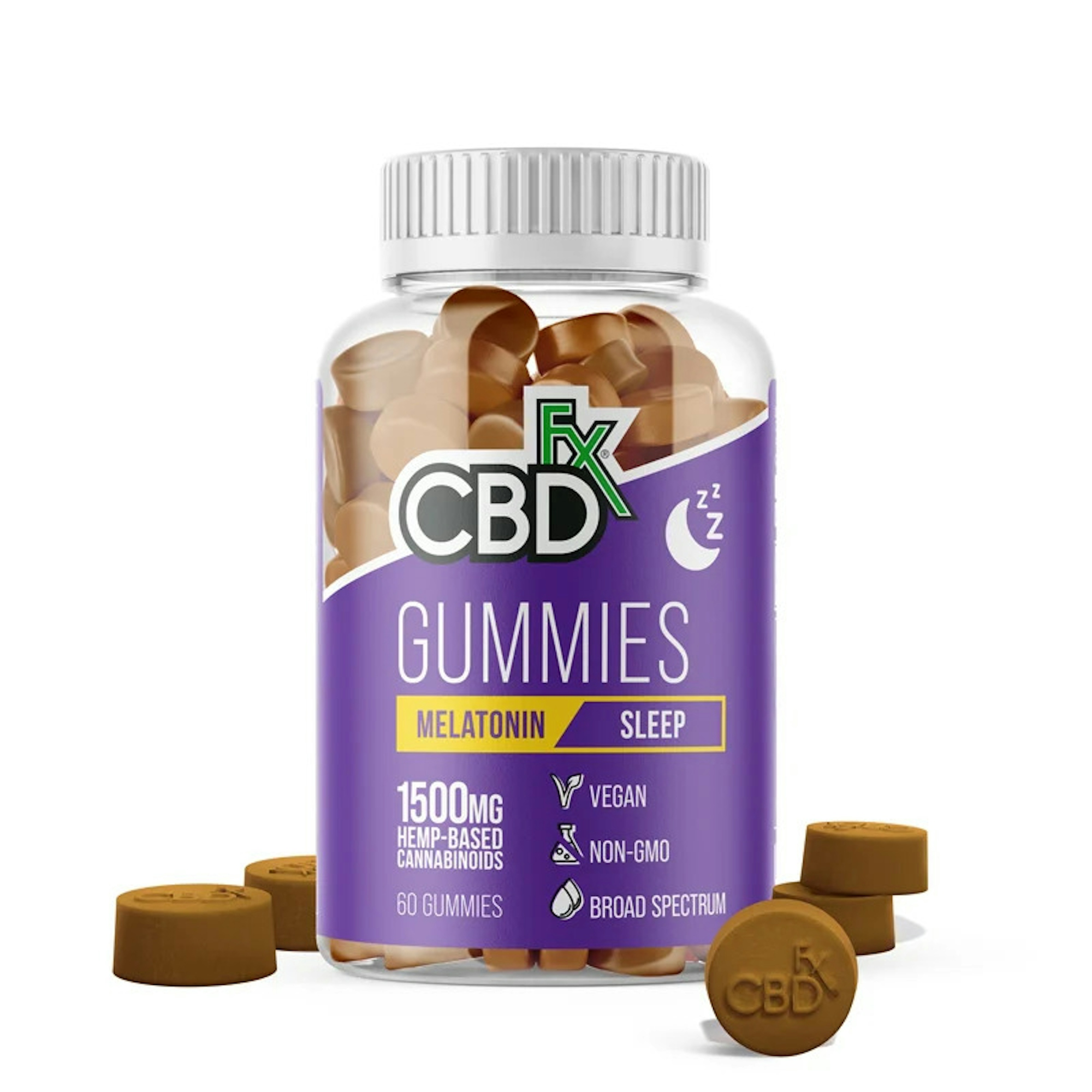 CBDfx CBD Gummies for Sleep with Melatonin | Herb