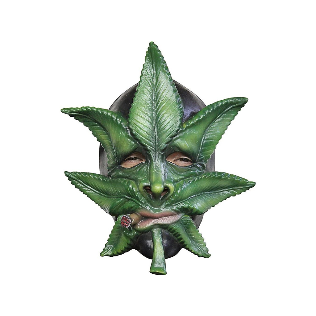 Weed Latex Face Mask