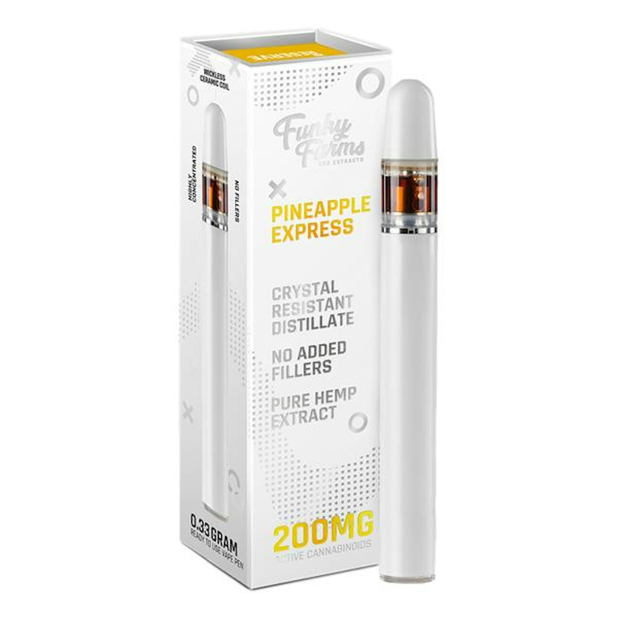 Funky Farms Pineapple Express CRD Vape Pen Herb