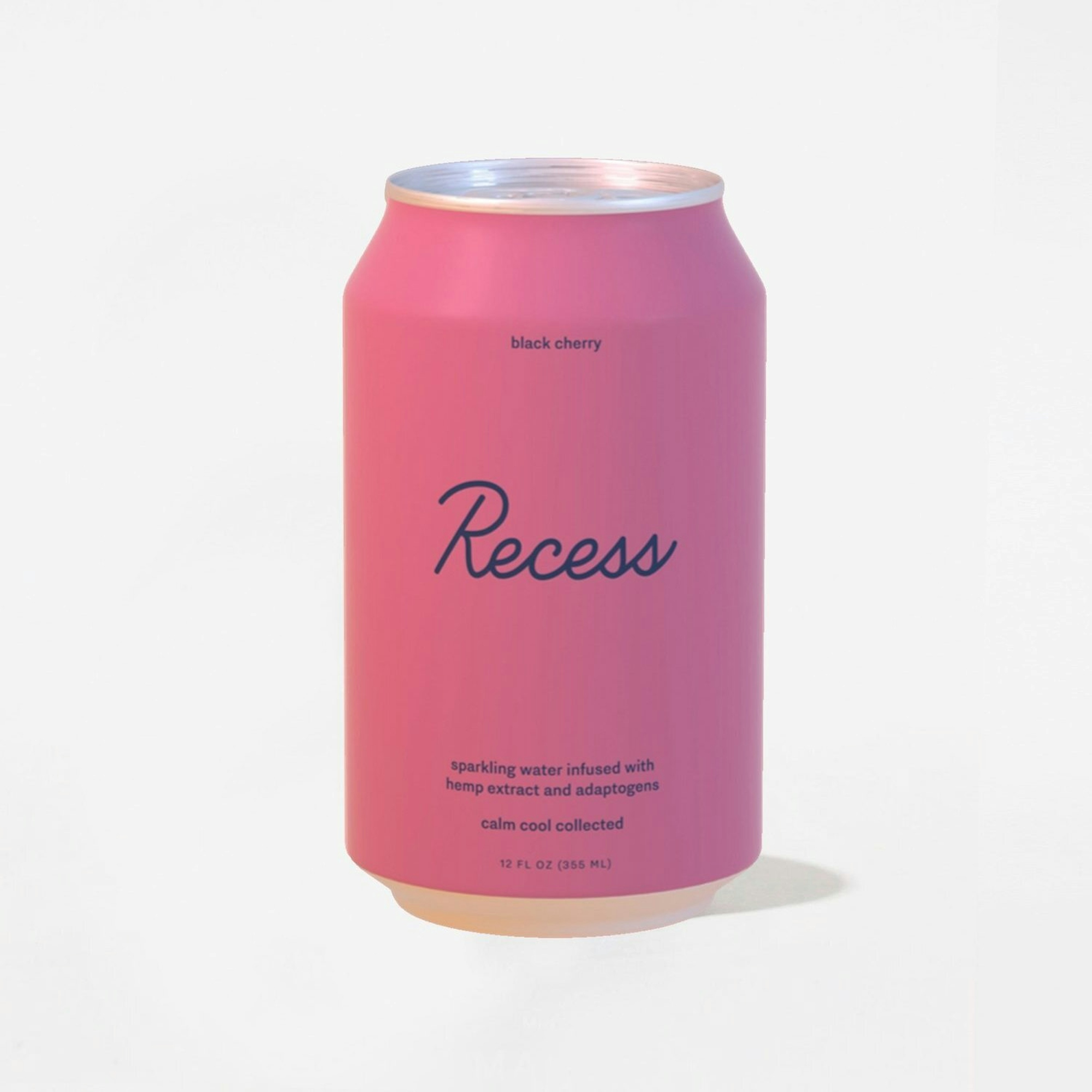 Recess Black Cherry CBD Sparkling Water Herb