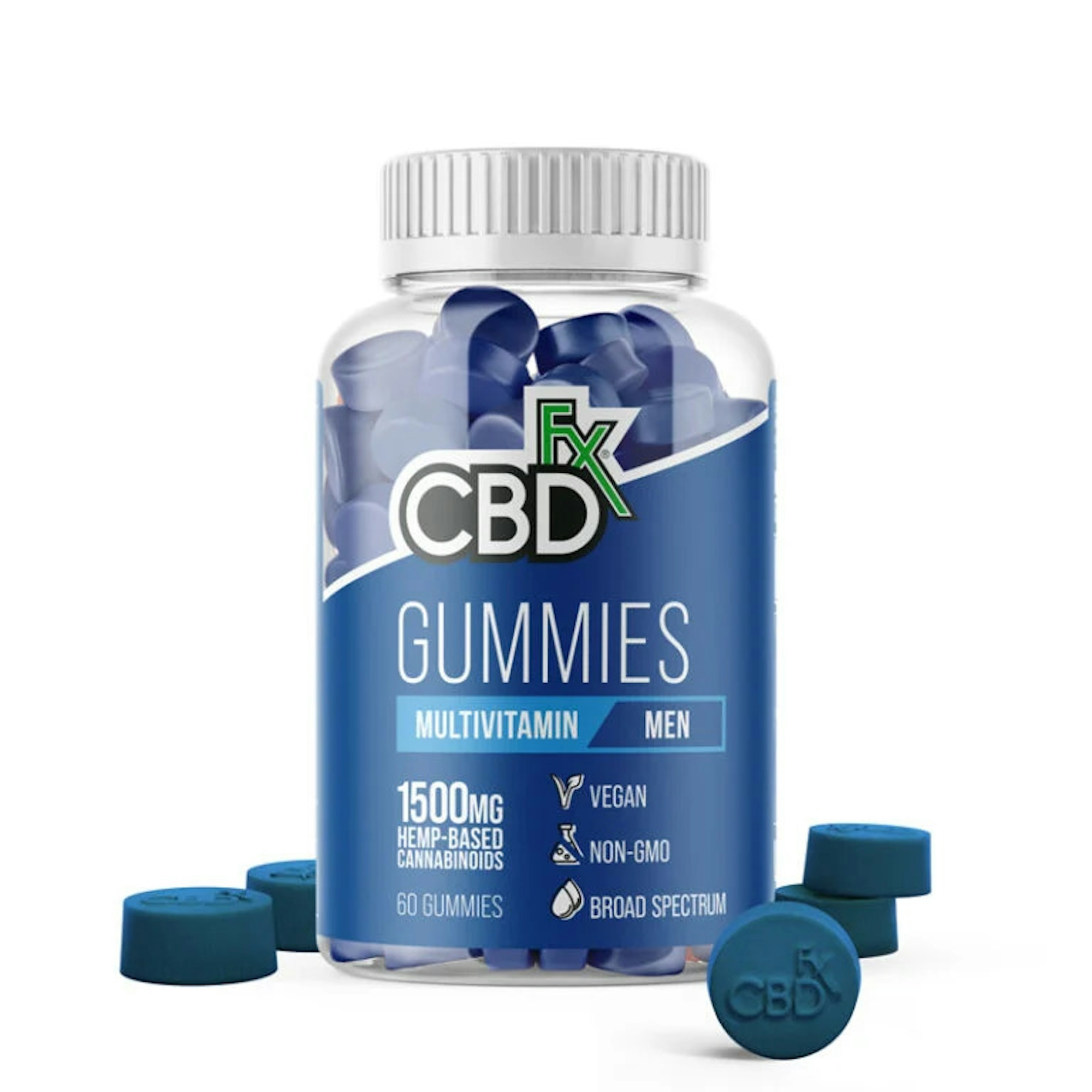 CBDfx CBD Gummies with Multivitamin For Men | Herb