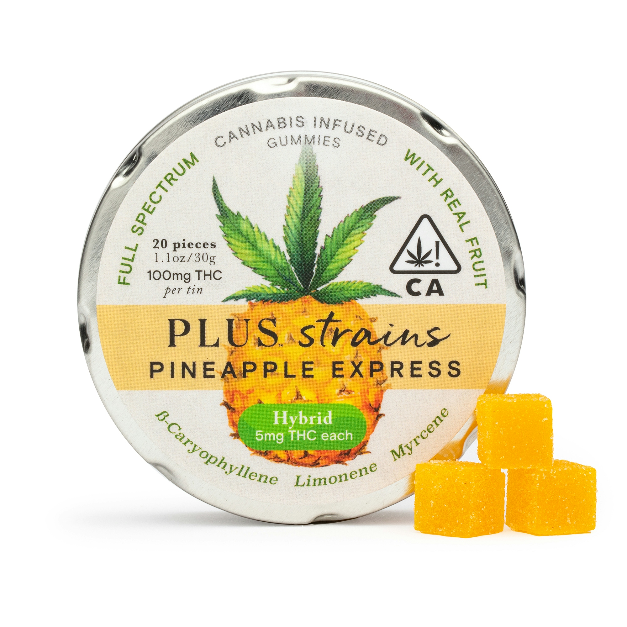 PLUS Pineapple Express Gummies Herb