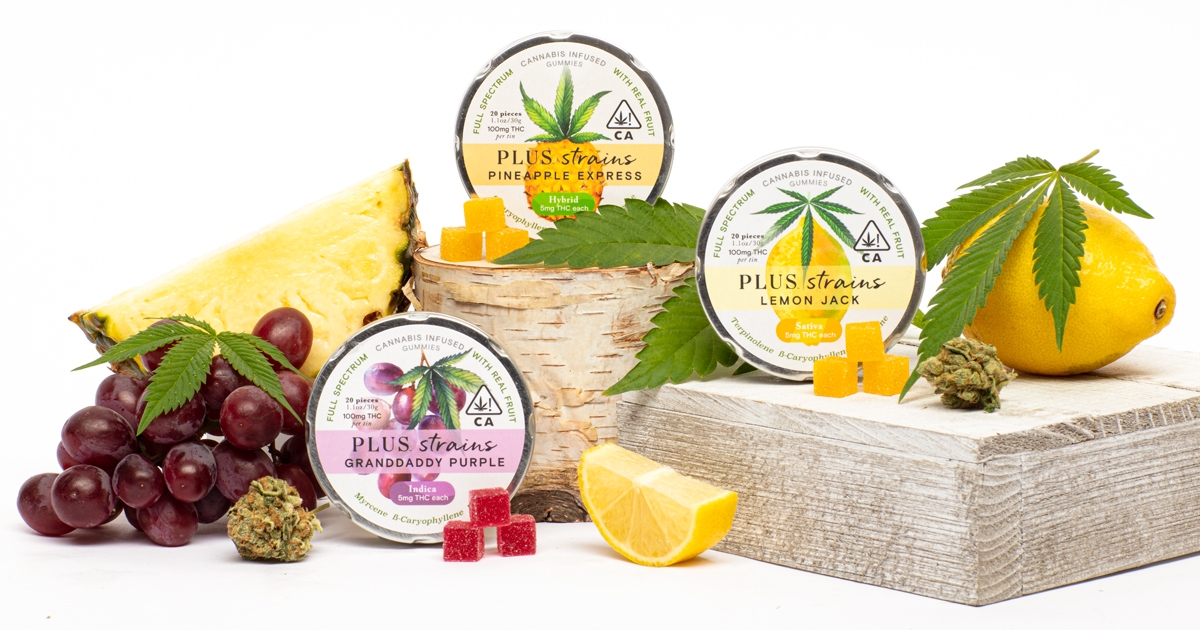 Meet PLUS Strains: Experience Flower Classics In A Delicious Gummy