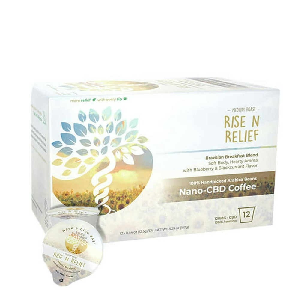Rise N Relief CBD Coffee Pods