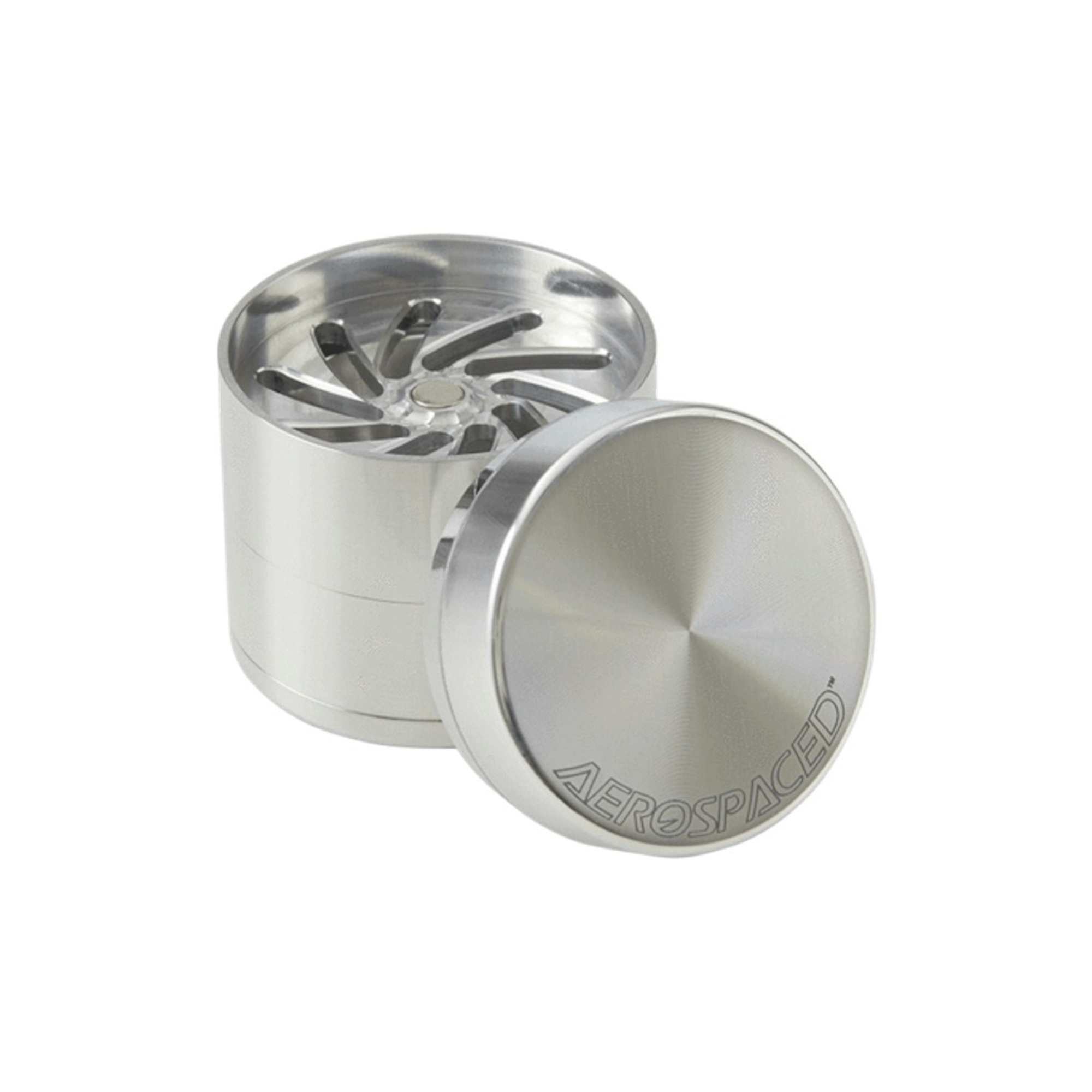 Higher Standards Aerospaced 4Pieced Toothless Grinder Herb