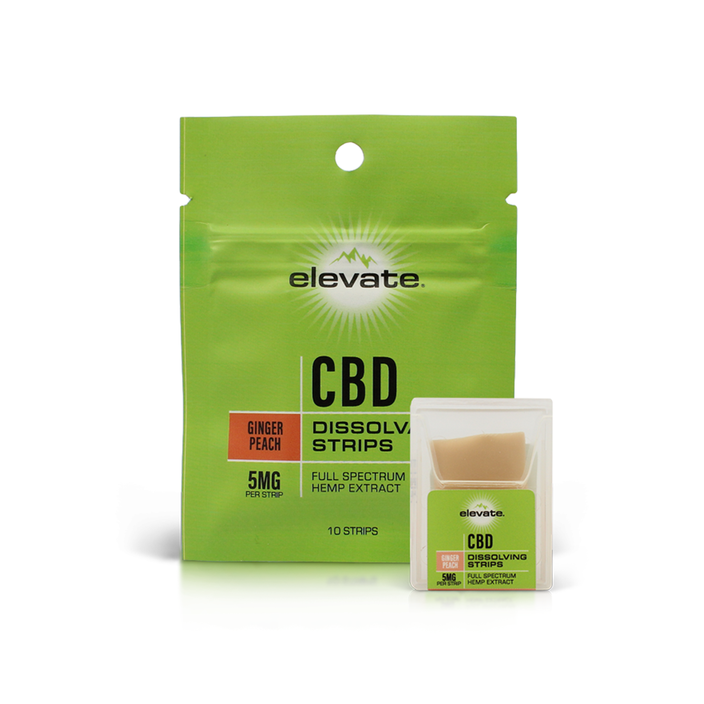 Fresh Mint CBD Dissolvable Strips