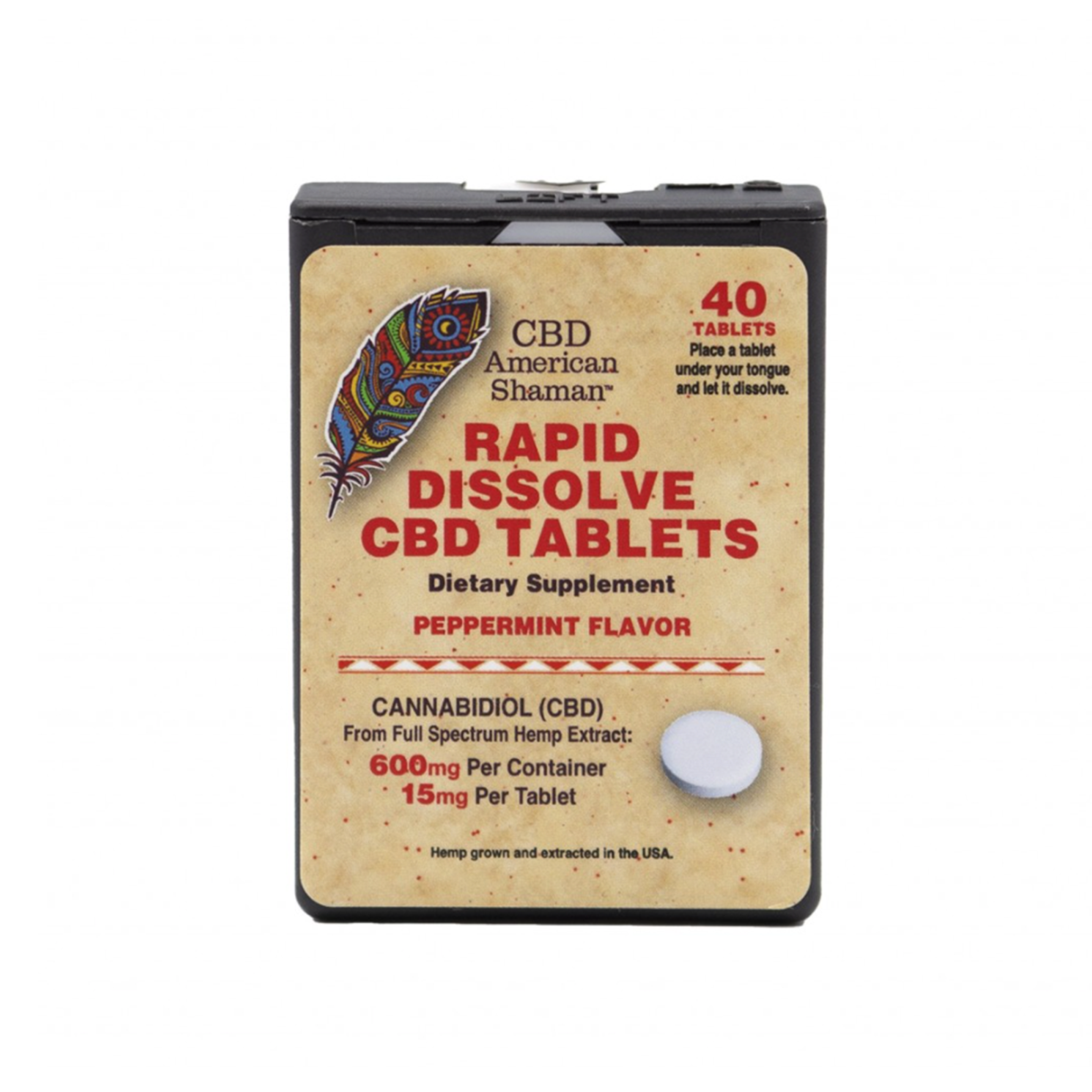 Rapid Dissolve CBD Tablets