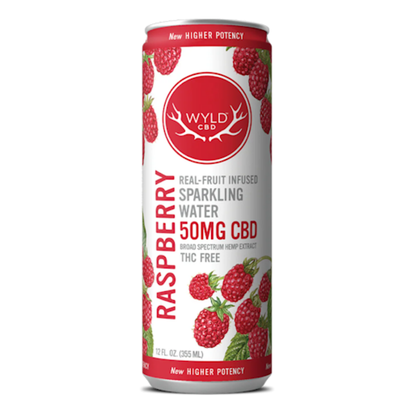 Raspberry CBD Sparkling Water