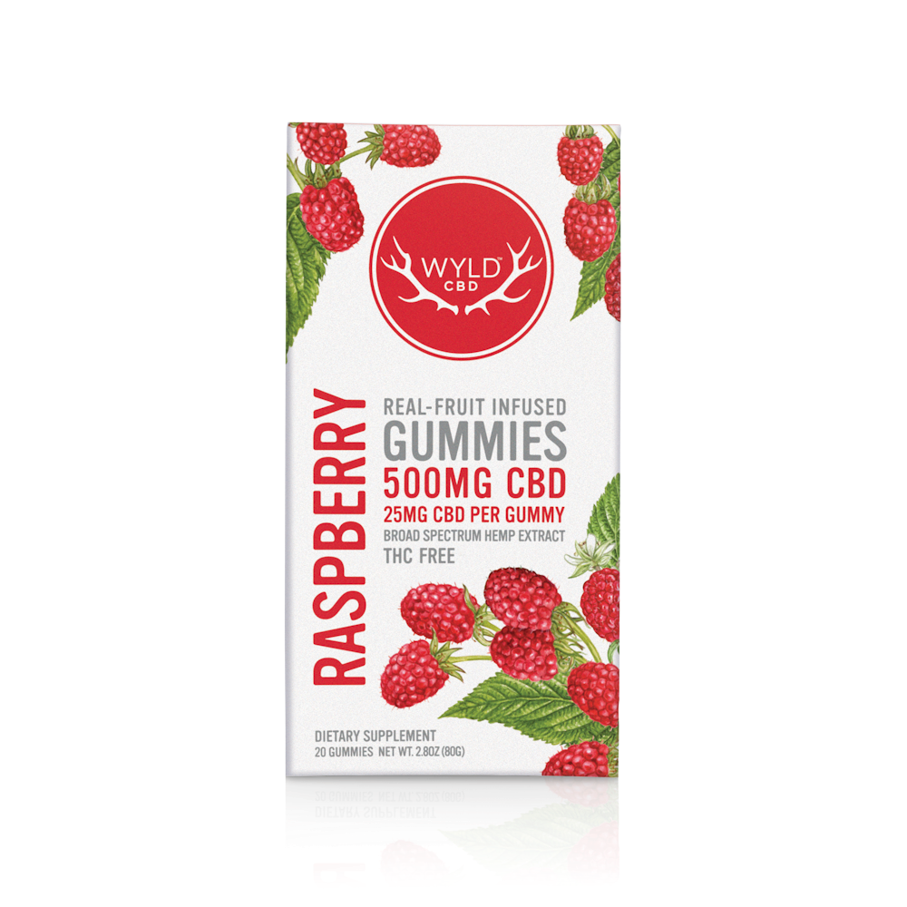 Wyld CBD Raspberry Gummies