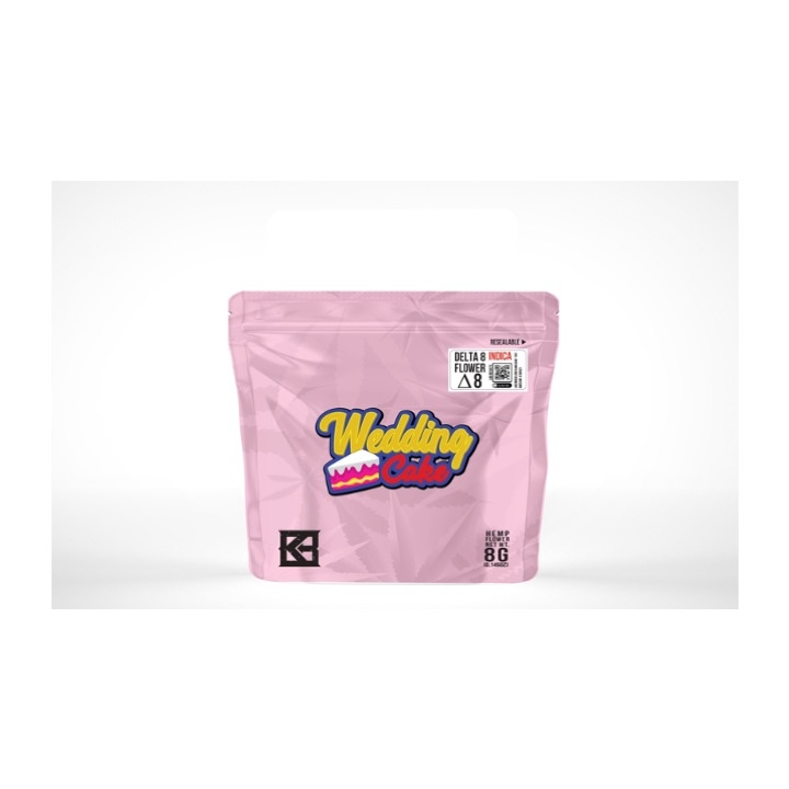 8g Delta-8 Flower - Wedding Cake