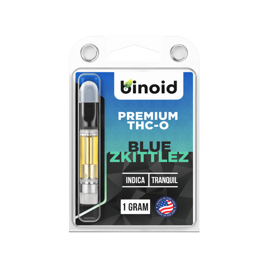 Blue Zkittlez THC-O Vape Cartridge