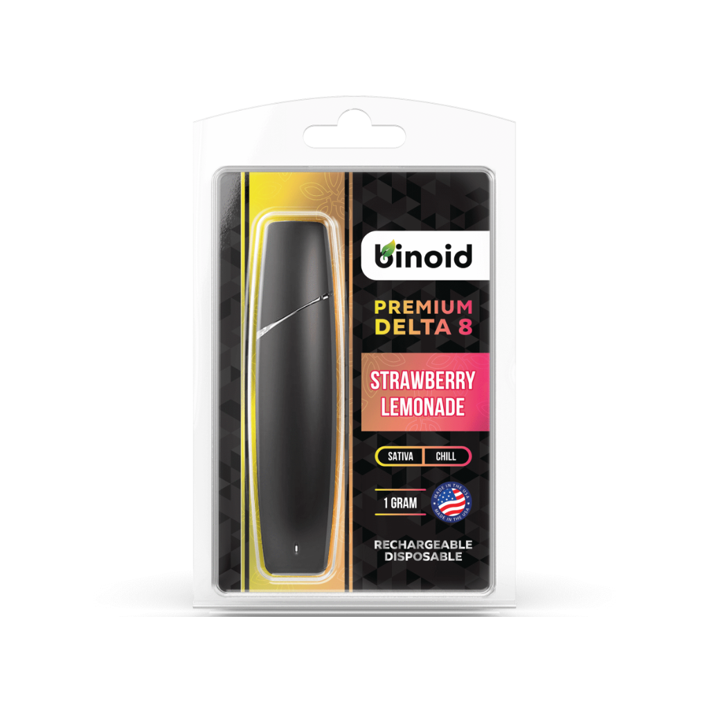 Strawberry Lemonade Delta 8 Rechargeable Disposable Vape Pen
