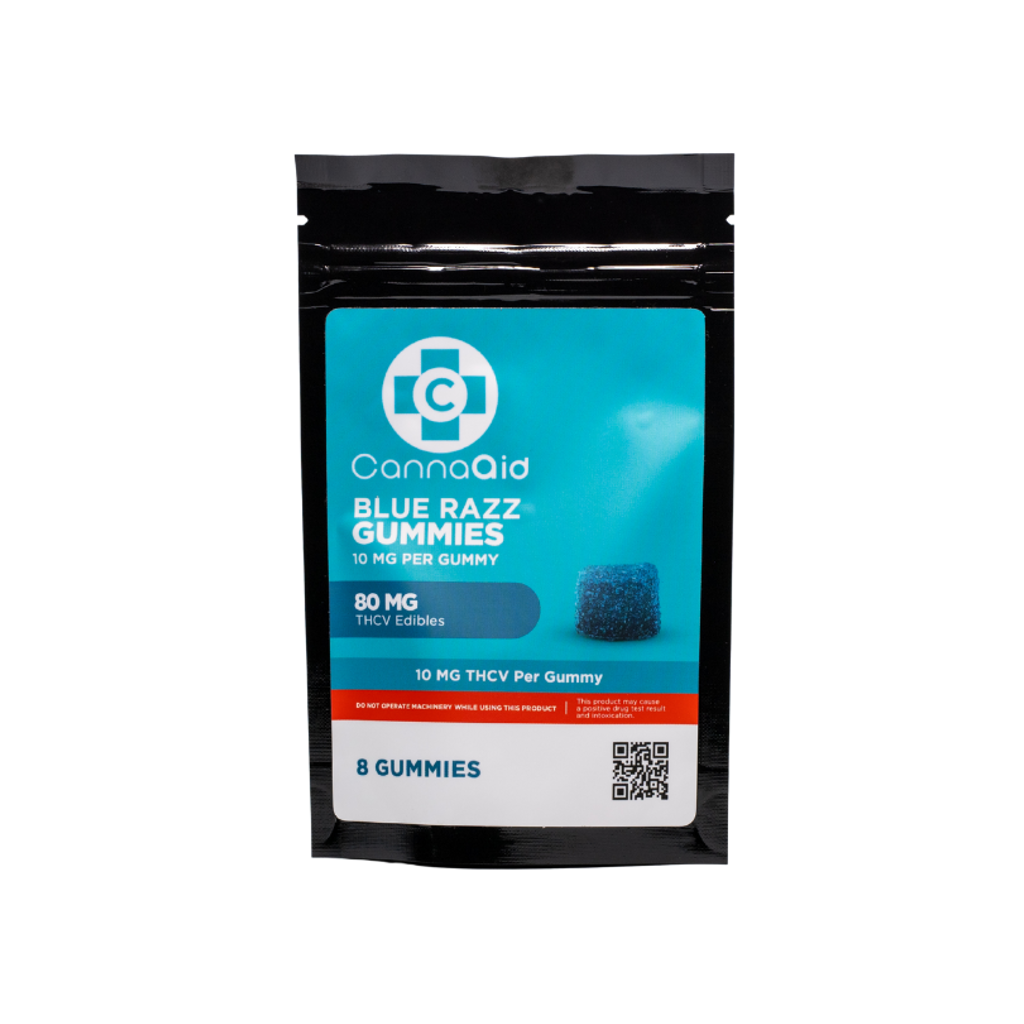 Blue Razz THCV Gummies
