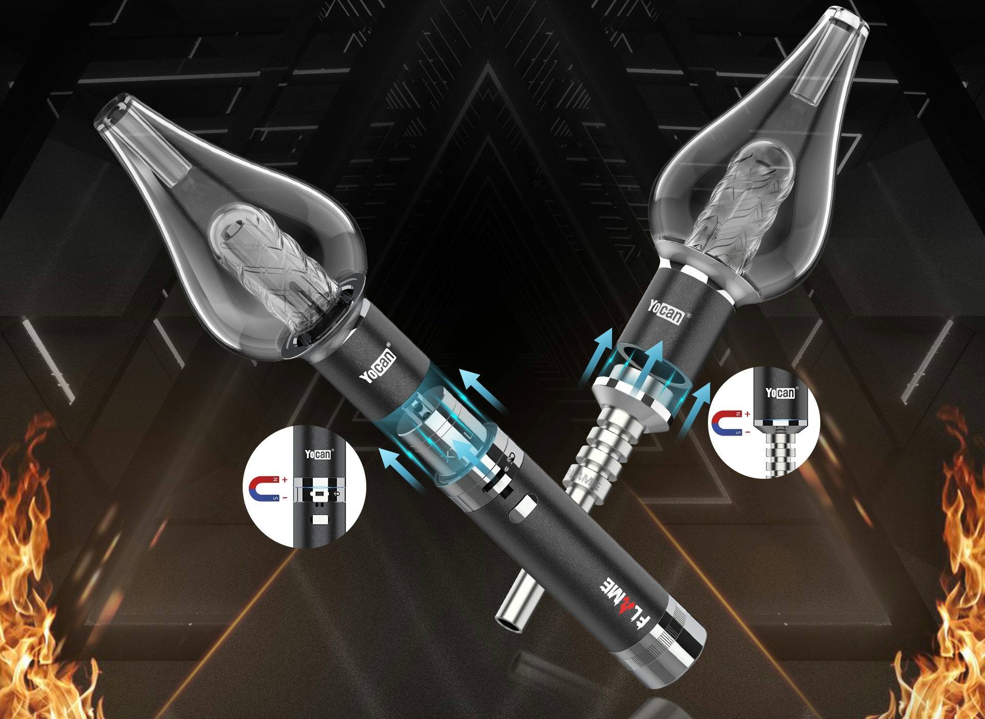 Yocan Flame Review: A Vaporizer Meets A Nectar Collector