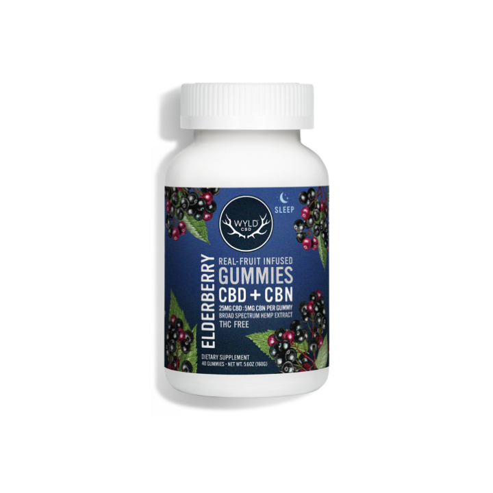 Elderberry CBD + CBN Gummies