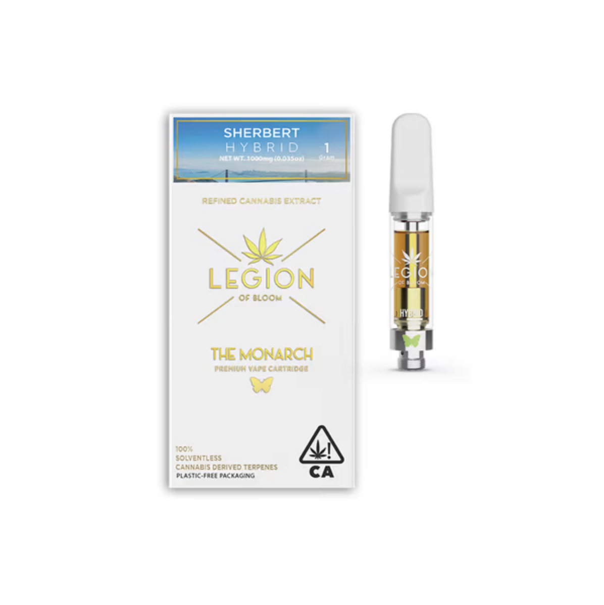 Sherbert Monarch Vape Cartridge