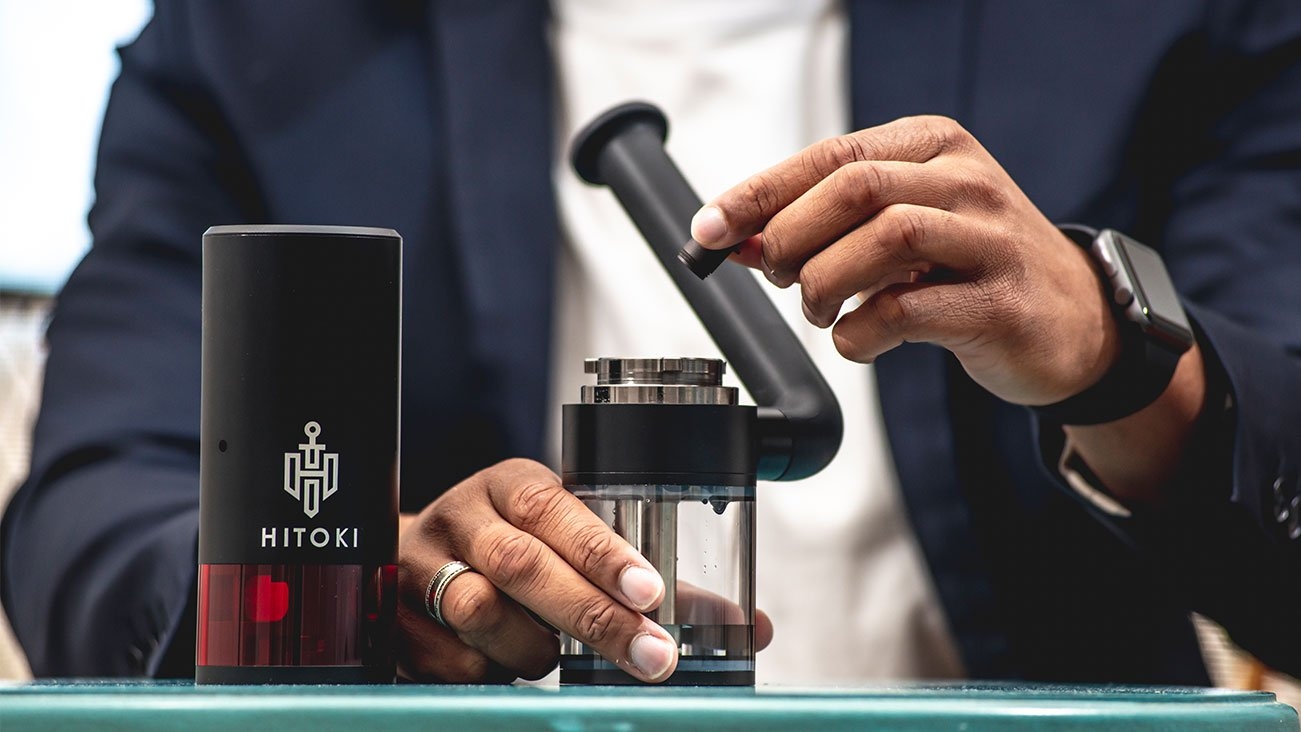 HITOKI: The World’s First Laser-Beam Bong