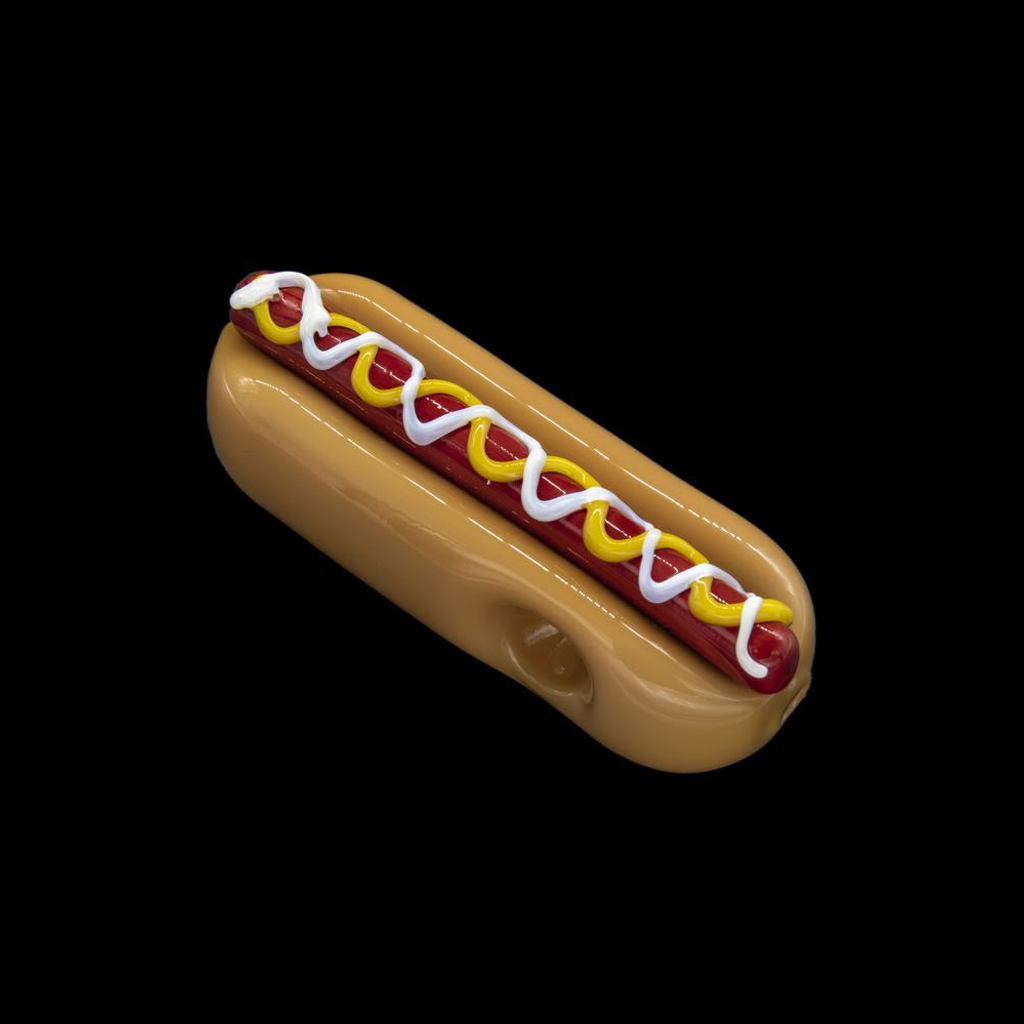Hot Doggy Dog Hand Pipe