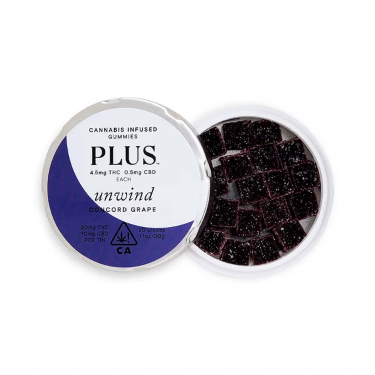Unwind Concord Grape Gummies