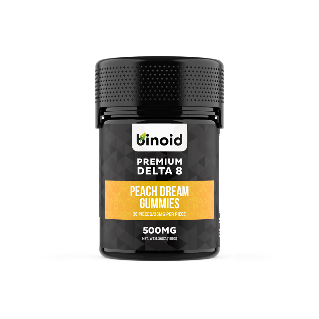 Peach Dream Delta 8 THC Gummies