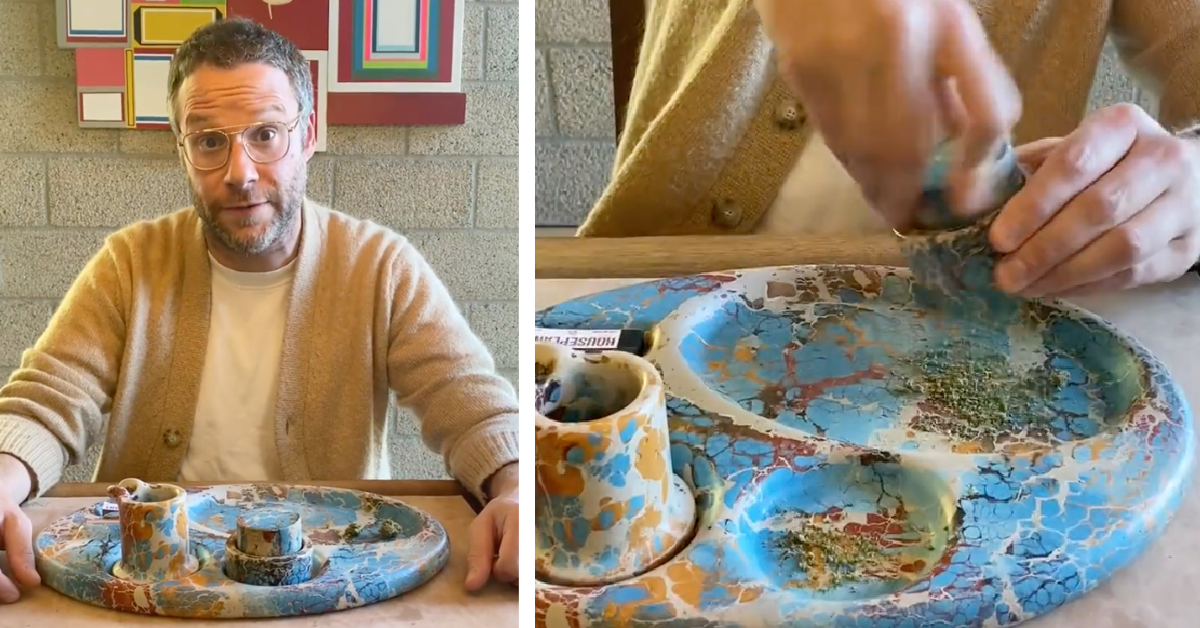 Seth Rogen’s Houseplant Just Invented An Innovative Rolling Tray
