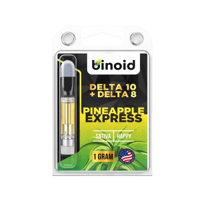 Pineapple Express Delta 10 + Delta 8 Vape Cartridges
