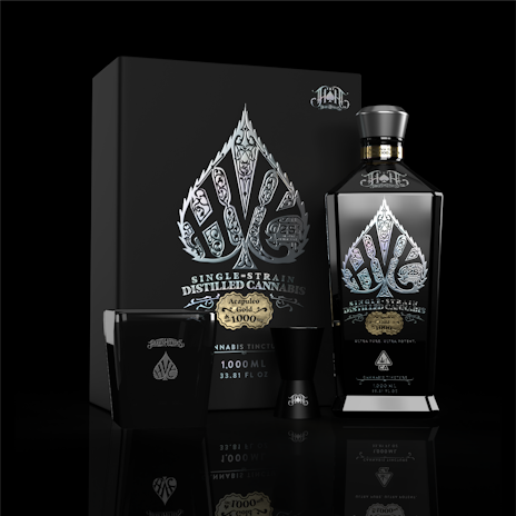 This Company Just Released A Stunning 1-Liter Bottle Of Acapulco Gold Tincture