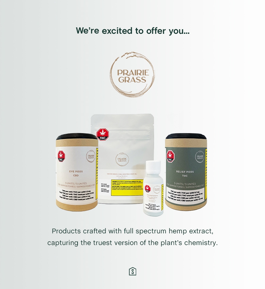 Prairie Grass’ Cannabis Suppositories First For Pain Relief