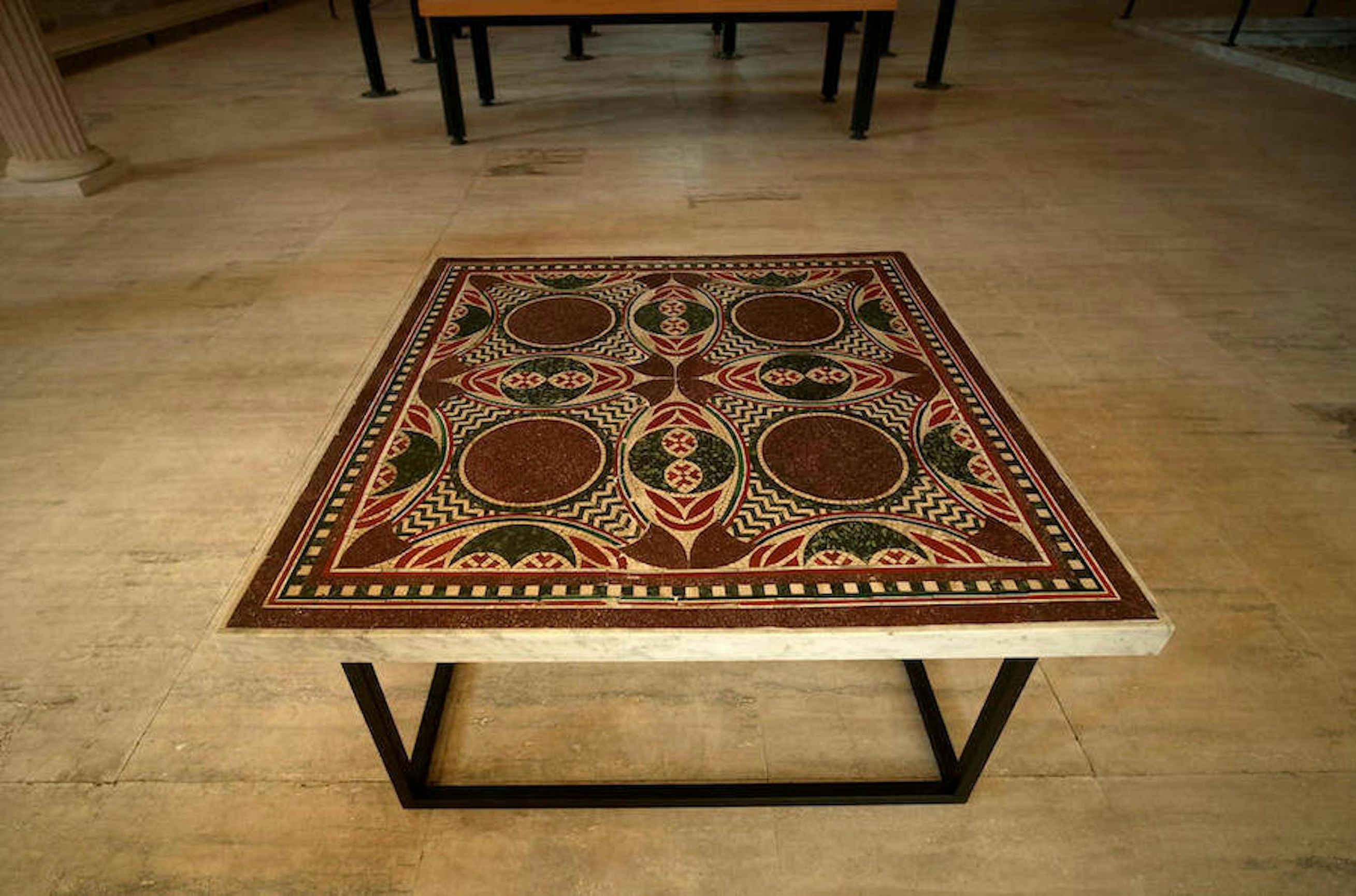 Missing Caligula Mosaic Used As Coffee Table For 50 Years Herb