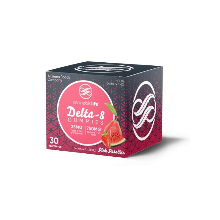 Pink Paradise Delta 8 Gummies
