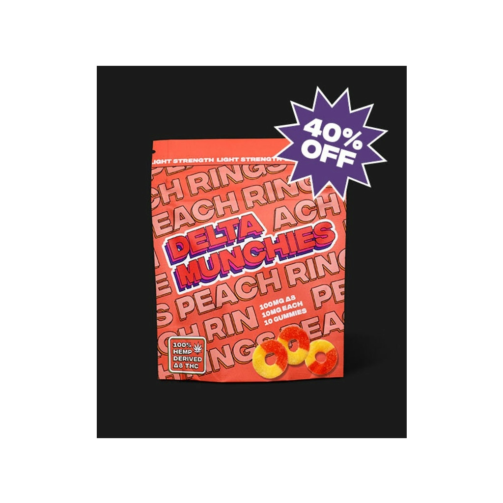 Delta 8 Gummies - Peach Rings