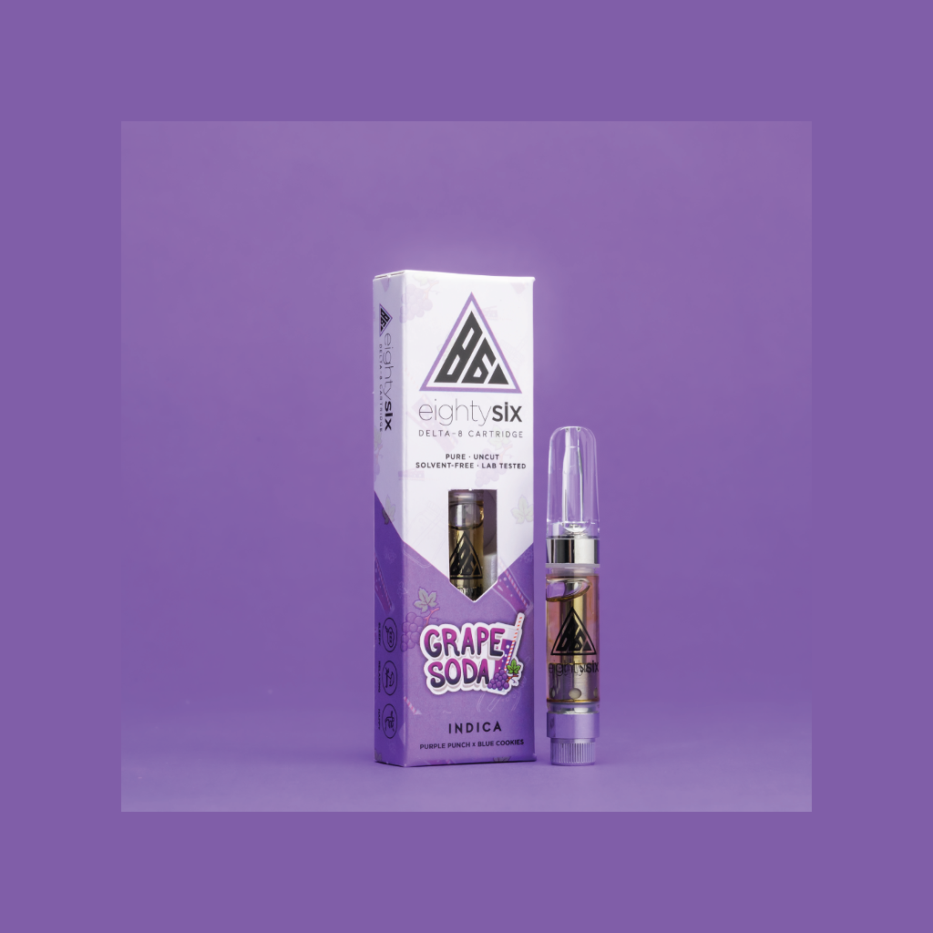 Grape Soda Delta 8 THC Vape Cartridge