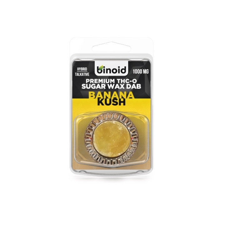 Banana Kush THC-O Sugar Wax Dabs