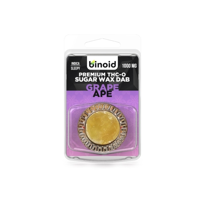 Grape Ape THC-O Sugar Wax Dabs
