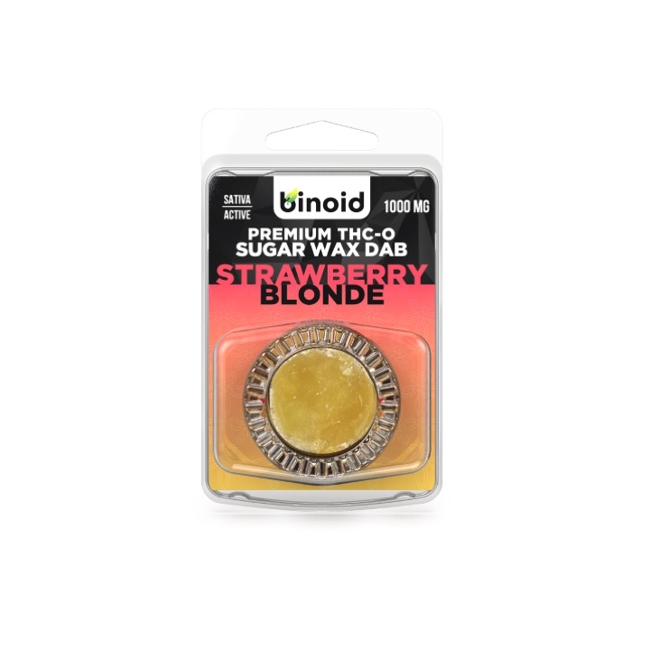 Strawberry Blonde THC-O Sugar Wax Dabs