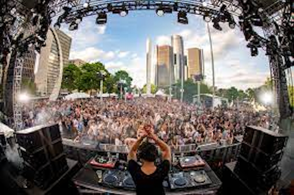 The Best Electronic Music Festival In Detroit To Attend While High