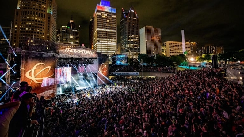 The Best Electronic Music Festival In Detroit To Attend While High