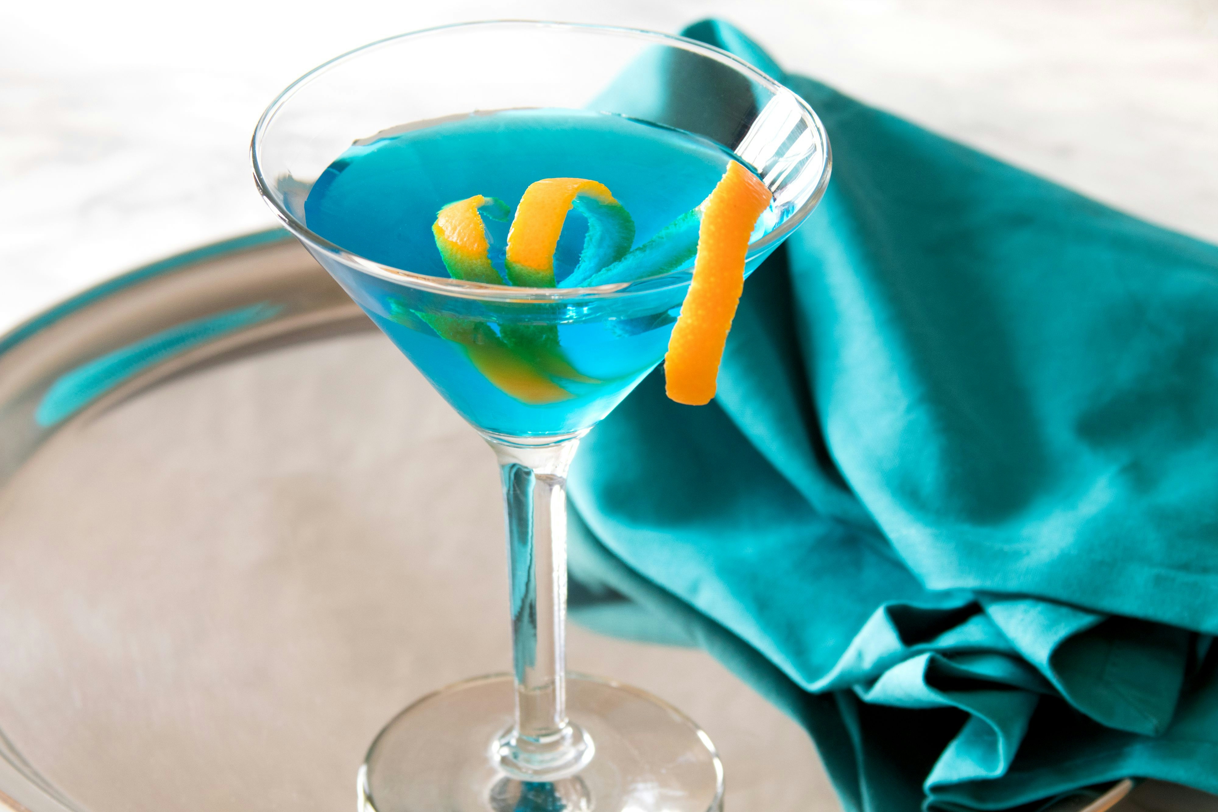 Recipe: Blue Raspberry Cannabis-Infused Martini