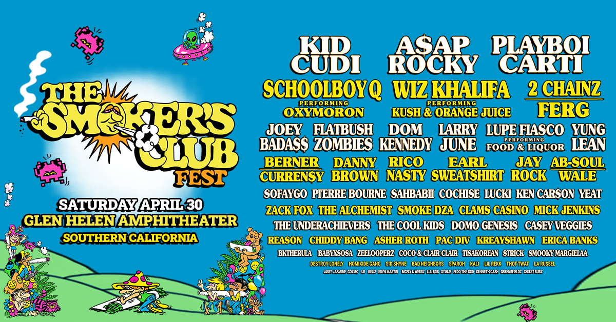 Are You Going To The Smoker’s Club Festival This Year?