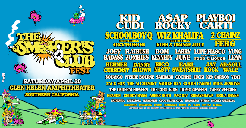 Are You Going To The Smoker’s Club Festival This Year?